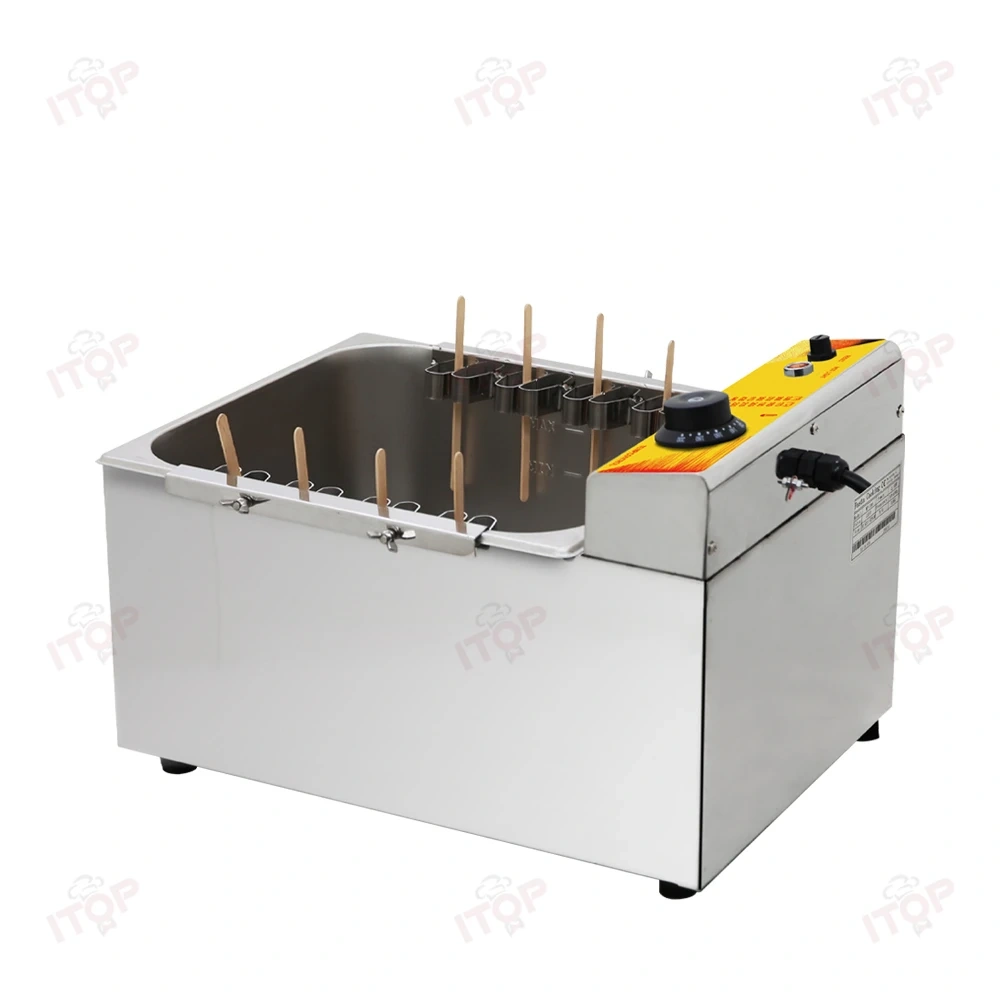 12L Professional Easy To Clean For Cheese Hot Dog Frying Cooking Machine Mozzarella Corn Dog Deep Fryer
