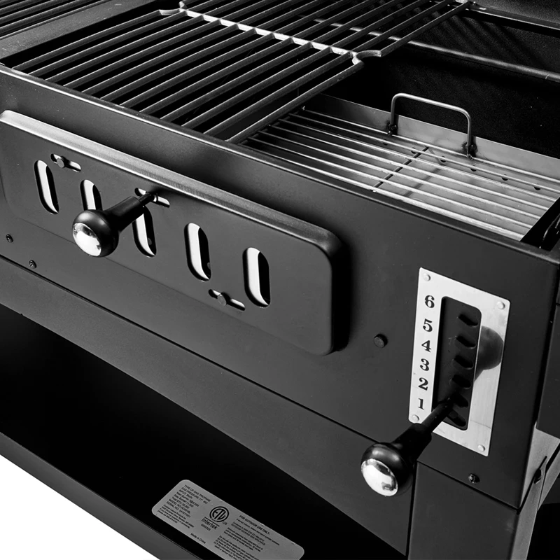 American Family Party Outdoor Courtyard Gas And Carbon Dual-Use Barbecue Grill Charcoal Gas Comb BBQ Machine