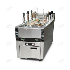 Automatic Lift Up Noodle Boiler Restaurant Commercial Pasta Cooker 6 Lifts Baskets Fast Spaghetti Ramen Cooking Machine