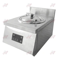 Commercial Single Wok Stove Claypot Rice Machine Electric 2000w Cooker Stove