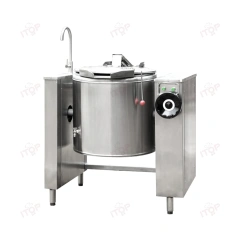 100l-500l Industrial Auto Gas Electric Tilting Kettle Boiler Industrial Gas Steam Jacketed Kettle In Large Kitchens