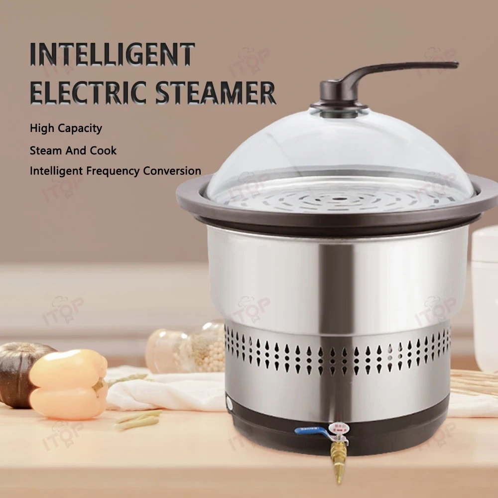 Desktop Electric Mini Hot Pot Cooking Pot 220v Multifunctional 2 Layers Electric Steaming Cooker