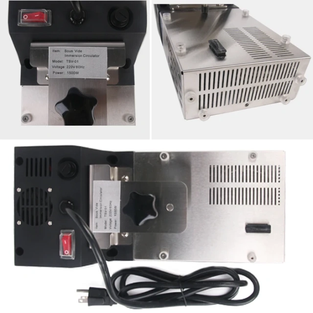 Low Temperature Commercial Immersion Circulator Head slow cook machine Sous Vide