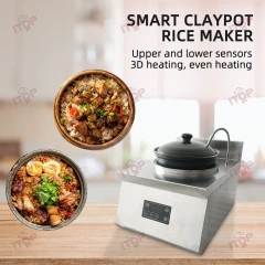 Commercial Single Wok Stove Claypot Rice Machine Electric 2000w Cooker Stove