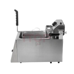 Electric Auto Lift Type Electric Fryer 8L Deep Lift Up Fryer Chicken Frying Machine Chips Fryer