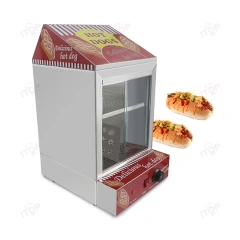 Commercial Electric 110v 220v Sausage Hot Dog Warming Machine Hamburger Sandwich Fried Food  Warmer Showcase