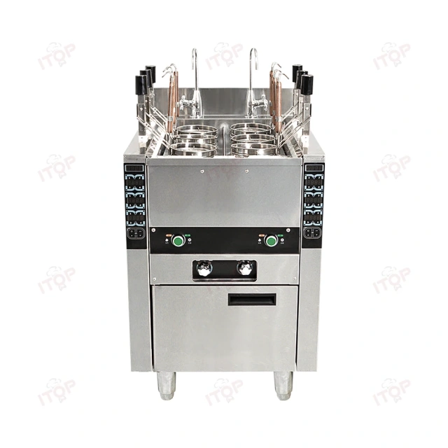 Automatic Lift Up Noodle Boiler Restaurant Commercial Pasta Cooker 6 Lifts Baskets Fast Spaghetti Ramen Cooking Machine