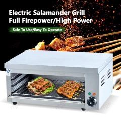 Commercial Electric Gas Table Top Hanging kitchen Salamander Toaster Steak Salamander Grill