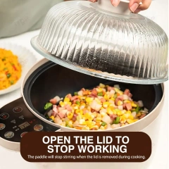 3.5L Capacity Home Kitchen Use Cooker Robot Automatic Food Cooking Wok Stir Fry Machine