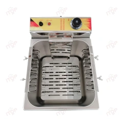 12L Professional Easy To Clean For Cheese Hot Dog Frying Cooking Machine Mozzarella Corn Dog Deep Fryer