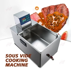 Professional Commercial 20L Water Tank Container Vacuum Sous Vide Square Slow Cooker Machine