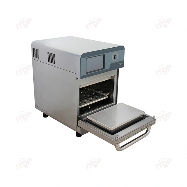 16A 10x Faster Subway Use Commercial Fast Speed High Speed Accelerated Combi Oven Microwave Combination Oven 432 Recipes