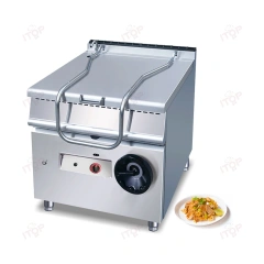 Electric Gas Tilting Braising Pan 80 Litres Bratt Pan Frying Boiling Grilling Simmering Tilt Pan