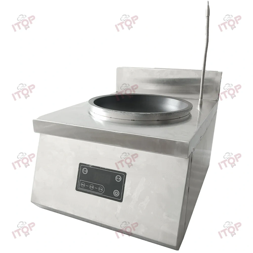 Commercial Single Wok Stove Claypot Rice Machine Electric 2000w Cooker Stove