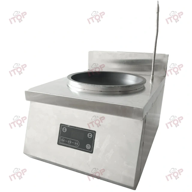 Commercial Single Wok Stove Claypot Rice Machine Electric 2000w Cooker Stove