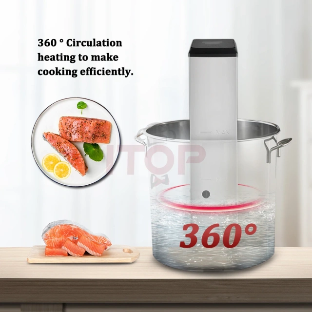 Immersion Circulator Smart Time Control Cooker Sous Vide Machine Accurate Temperature Slow Cooker