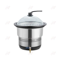Desktop Electric Mini Hot Pot Cooking Pot 220v Multifunctional 2 Layers Electric Steaming Cooker