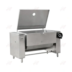 Commercial 80l 115l 150l 200l 280l 320l Brasing Pan Tilt Skillet Industrial Boiling Cooking Kettle Tilting Bratt Pan Machine