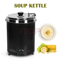 Buffet 5.7L Microcomputer Control Uninterrupted Keep Heating Warm Soup Kettle Patented Commercial Soup Warmer