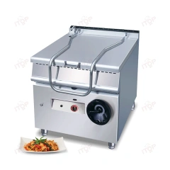 Electric Gas Tilting Braising Pan 80 Litres Bratt Pan Frying Boiling Grilling Simmering Tilt Pan