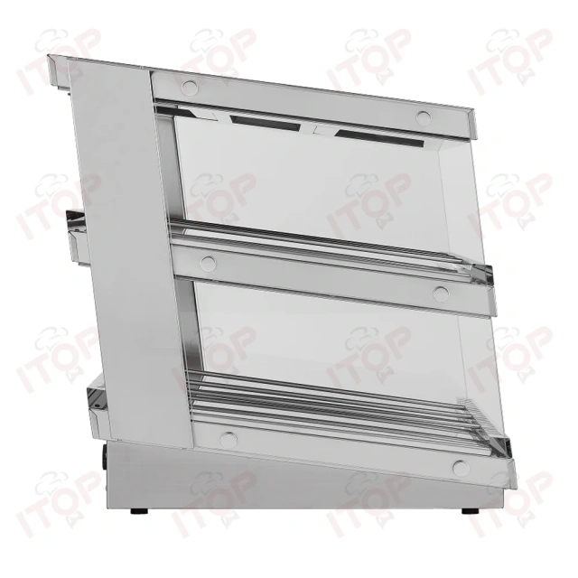 85-152L Adjustable Temperature Controller Electric Food Warming Display Warmer  Showcase