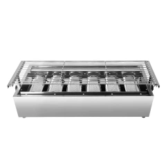Family Party Household Restaurant Commercial Gas BBQ Grill Machine 6 Burners Outdoor Bbq Gas Grill