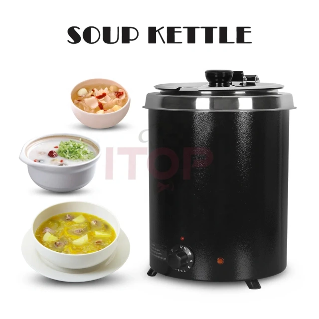 Buffet 5.7L Microcomputer Control Uninterrupted Keep Heating Warm Soup Kettle Patented Commercial Soup Warmer
