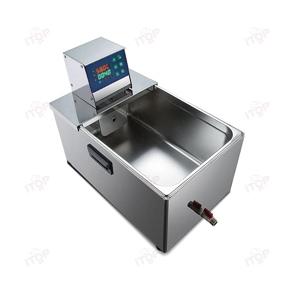 Professional Commercial 20L Water Tank Container Vacuum Sous Vide Square Slow Cooker Machine