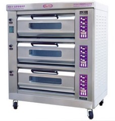 Commercial Electric Microwave Pizza Bread Baking Oven Industrial Biscuit  Mooncake Cooking Oven(3 Deck 6 Trays)