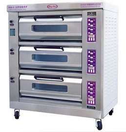 Commercial Electric Microwave Pizza Bread Baking Oven Industrial Biscuit  Mooncake Cooking Oven(3 Deck 6 Trays)