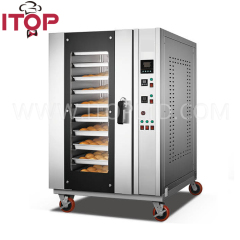 Professional 8 10 Trays Big Commercial Convention Electric Gas Convection Oven For Restaurant Bakery Shop Hotels