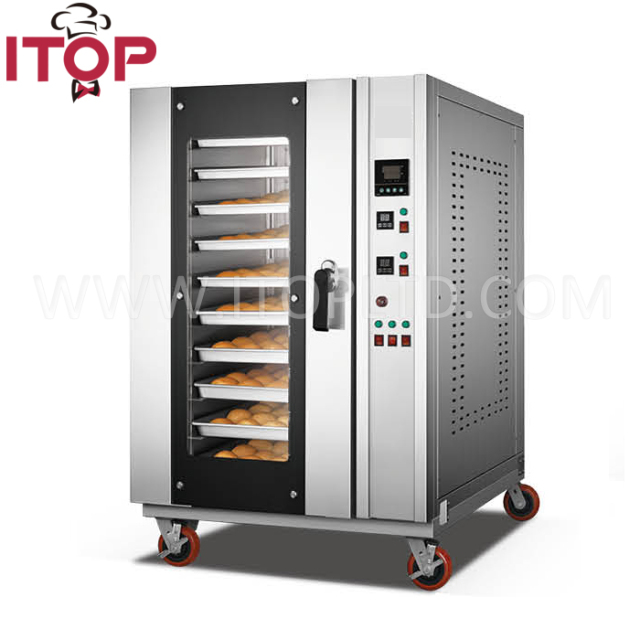Professional 8 10 Trays Big Commercial Convention Electric Gas Convection Oven For Restaurant Bakery Shop Hotels