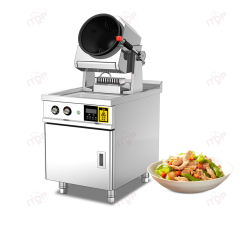 5kw 8kw Electric Automatic Stir Fry Machine Gas Cooking Robot For Egg Rice Noodle Cooking Machine Chinese Fried Wok