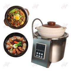 Commercial Restaurant Claypot Cooker Light Wave Heating Casserole Pot Stove Programmable Clay Pot Cooking Stove