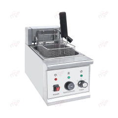 Multifunctional 8L Stainless Steel Deep Fryer Automatic Lifting Oil Frying Machine For Chicken Chop French Fries Potato Fish