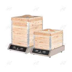 High Power Double Heating System Electric Bun Steamer Commercial 6kw 8kw Dumpling Baozi Stuffed Food Steamer Machine