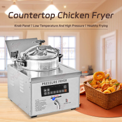16 Litres Electric Oil Pressure Fryer Broaster Chicken Pressure Fryer Electric Countertop Pressure Fryer For Chicken
