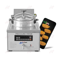 16 Litres Electric Oil Pressure Fryer Broaster Chicken Pressure Fryer Electric Countertop Pressure Fryer For Chicken