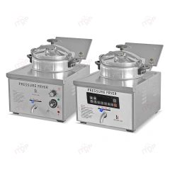 16 Litres Electric Oil Pressure Fryer Broaster Chicken Pressure Fryer Electric Countertop Pressure Fryer For Chicken