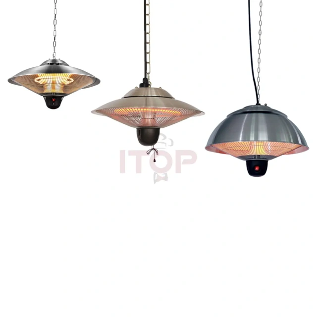 Modern Hanging Patio Heater Electric Outdoor Indoor Heater Ceiling Mounted Heater