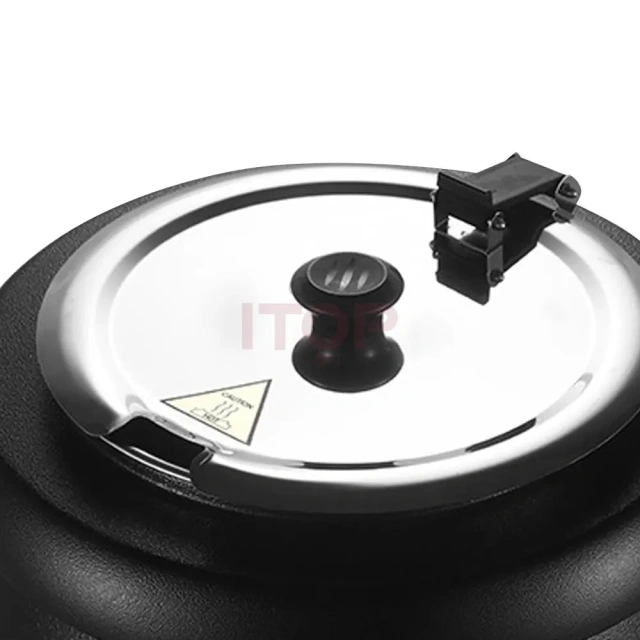 Catering Buffet 10L 13L Black Painted Body Stainless Steel Electric 220V 110V Hot Soup Heating Warming Pot
