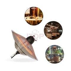 Modern Hanging Patio Heater Electric Outdoor Indoor Heater Ceiling Mounted Heater