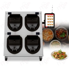 120 Dishes/Hour Automatic Restaurant Commercial Fried Rice Machine Industrial Intelligent Drum Cooking Stir Fry Robot Wok