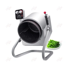 300mm Pot Simple Operation Automatic Cooking Machine Induction Heating For Commercial Restaurant Kitchen Equipment