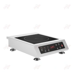 8 Levels Power Adjustable Commercial Home Use Button Control Stainless Steel Kitchen Electric Induction Cooker Stove