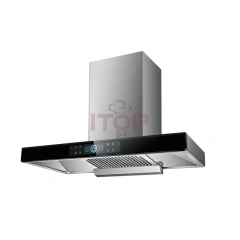 Wall Mounted Kitchen Smoke Absorbing Chimney Hood Kitchen Range Hood Smoke Suction