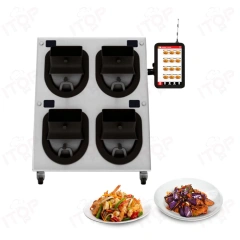 120 Dishes/Hour Automatic Restaurant Commercial Fried Rice Machine Industrial Intelligent Drum Cooking Stir Fry Robot Wok