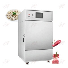 Liquid Nitrogen Quick Freezer Fast Chiller -196 Degree Blast Freezer 7 Trays For Shrimp Seafood Fast Freezing Machine