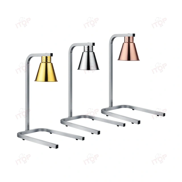 Commercial Hotel Catering Equipment Luxury Single Head Food Insulation Heating Lamp