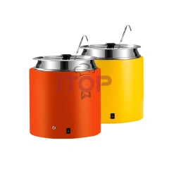 Electric Soup Pot Catering Soup Warmer Station 10L Soup Chafing Dish